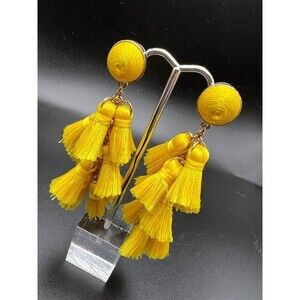 Sugarfix by BaubleBar Yellow Tassel Earrings